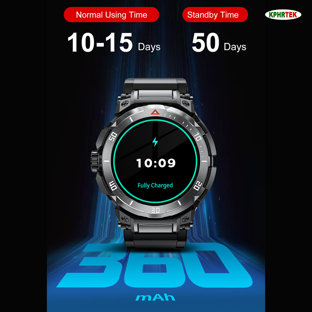 Smartwatch Headset - 2-in-1スマートウォッチ（TWS Bluetoothイヤホン搭載）、NFCフィットネストラッカー、心拍数＆SpO2モニター、100種類以上のスポーツモード