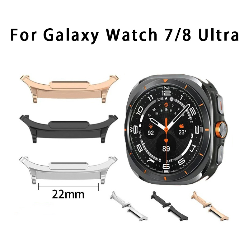 Watch Band Connector - Samsungスマートウォッチ Galaxy Watch 7/8 Ultra 47mmメタルバンドアダプター交換用コネクター22mmに適しています