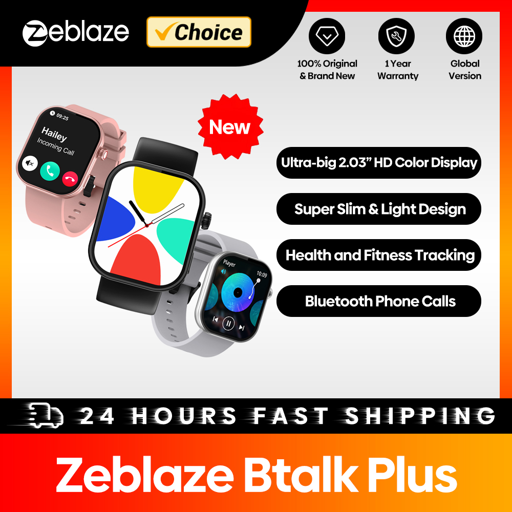 Smartwatch Face - 新しい Zeblaze Btalk Plus 音声通話スマートウォッチ 2.03