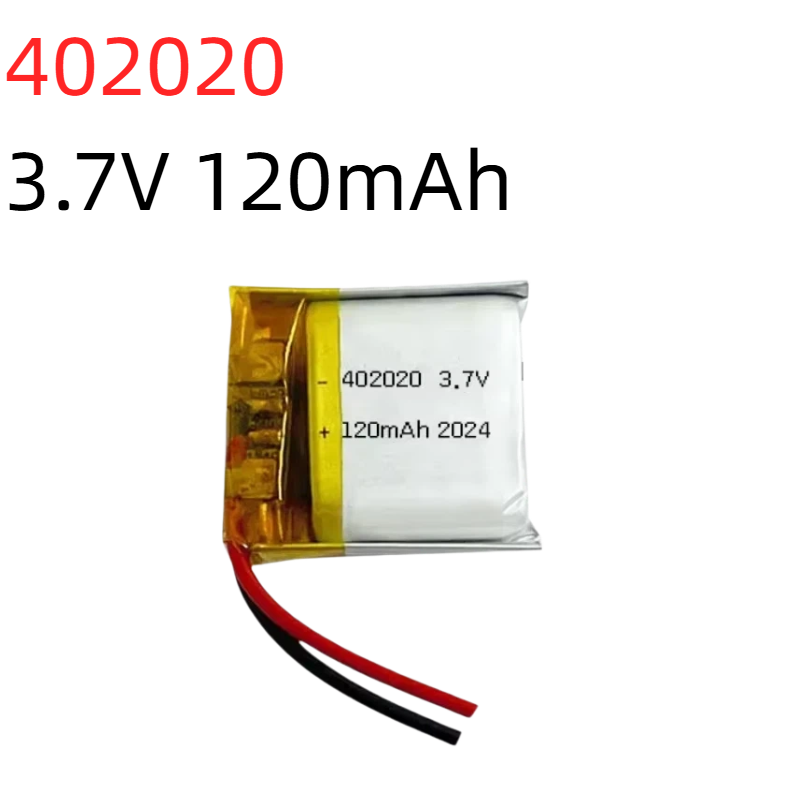 Smartwatch Headset - 3.7V 120mAh 402020 Li-Po 充電式ポリマーリチウム電池 Bluetooth