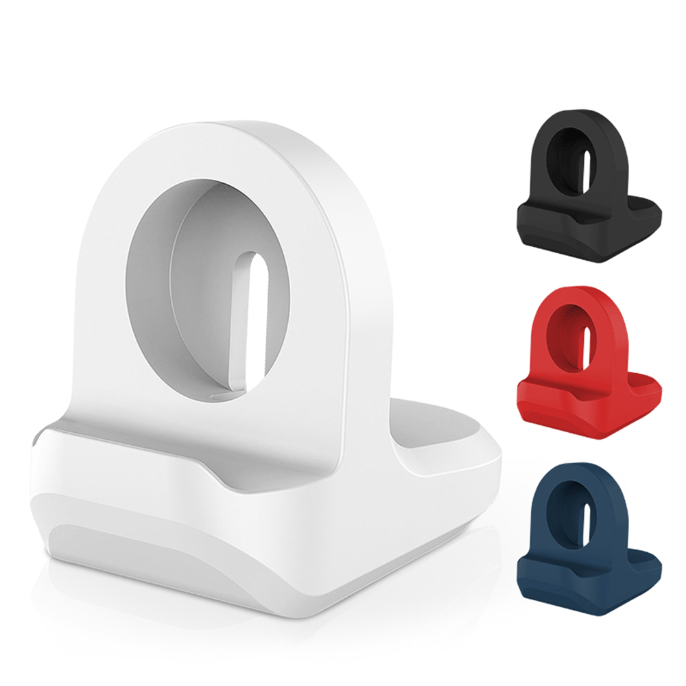 Watch Charging Dock - Apple Watch用シリコン充電スタンド,モデル7,6,5,4,3,21,SE,iwatch,ステーション,デスクトップ充電器アクセサリー