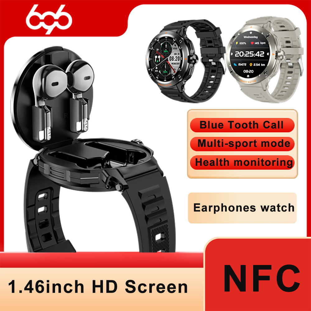 Smartwatch Headset - 時計 2 in 1 ヘッドセット スマートウォッチ