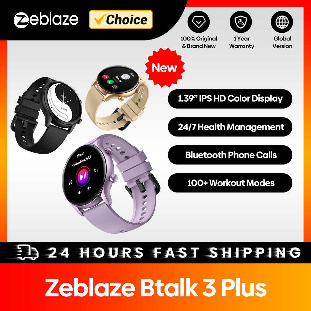 Smartwatch Face - 新しい Zeblaze Btalk 3 Plus 音声通話スマートウォッチ