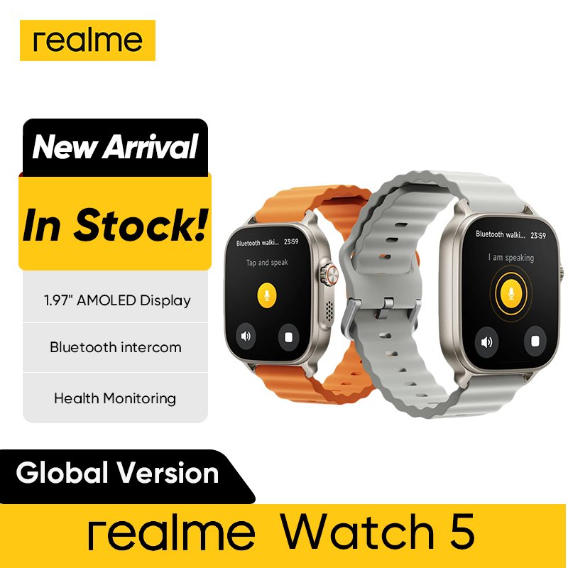 Smartwatch Face - グローバル版 realme watch 5 1.97インチ 600nit