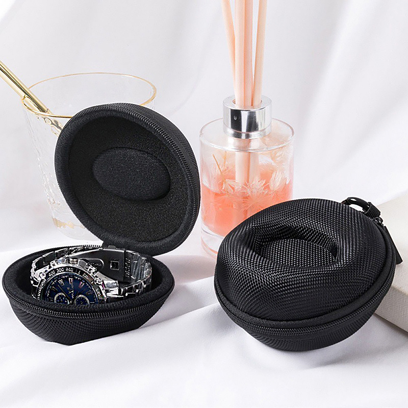 Smartwatch Store - 1pc 時計収納ボックス耐衝撃性ポータブルトラベルストレージボックス時計やスマートウォッチの保管に適しています