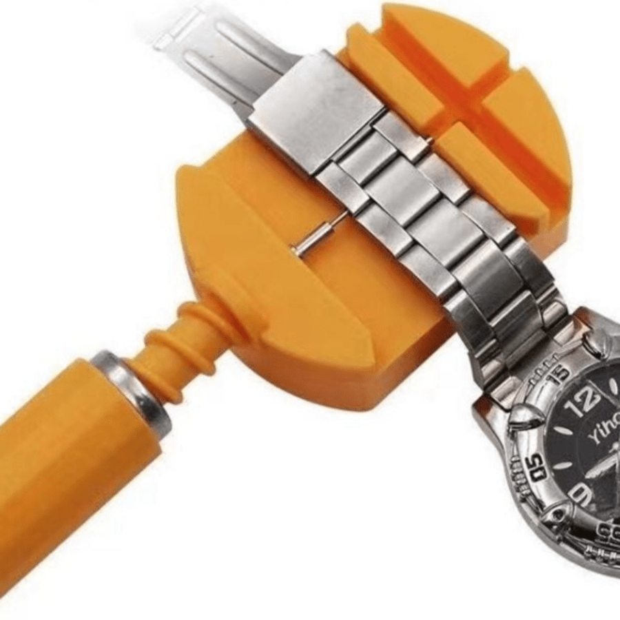 Tool Kit Strap Change - ユニバーサルウォッチストラップ取り外し,9個,時計修理ツール,交換用金属ブレスレットの取り外し,スチールストラップベルトの取り付け