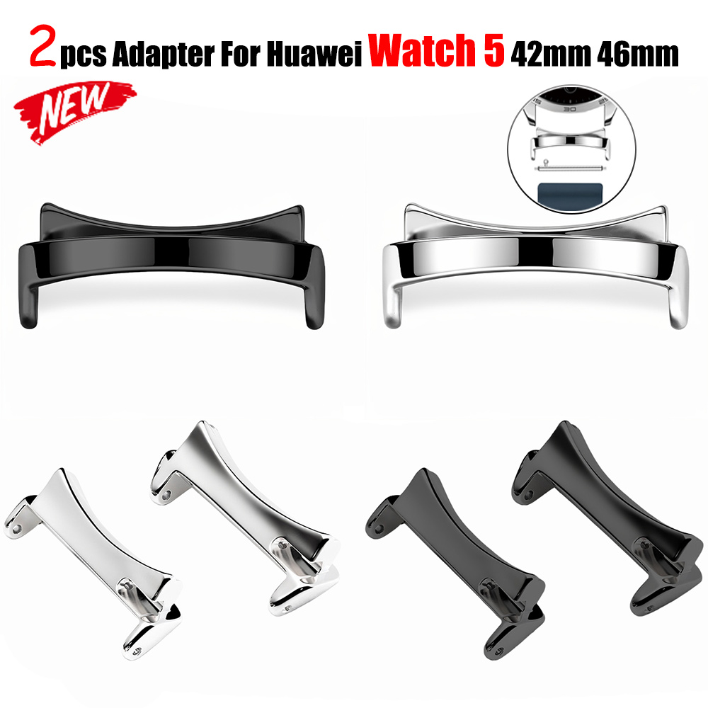 Watch Band Connector - 2 個のアダプター Huawei Watch 5 42mm
