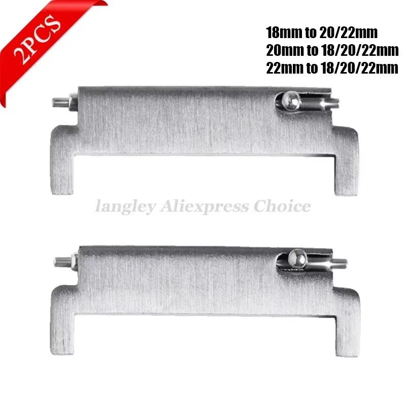 Watch Band Connector - 2 個時計バンドアダプタ 20 ミリメートルに 18 ミリメートル