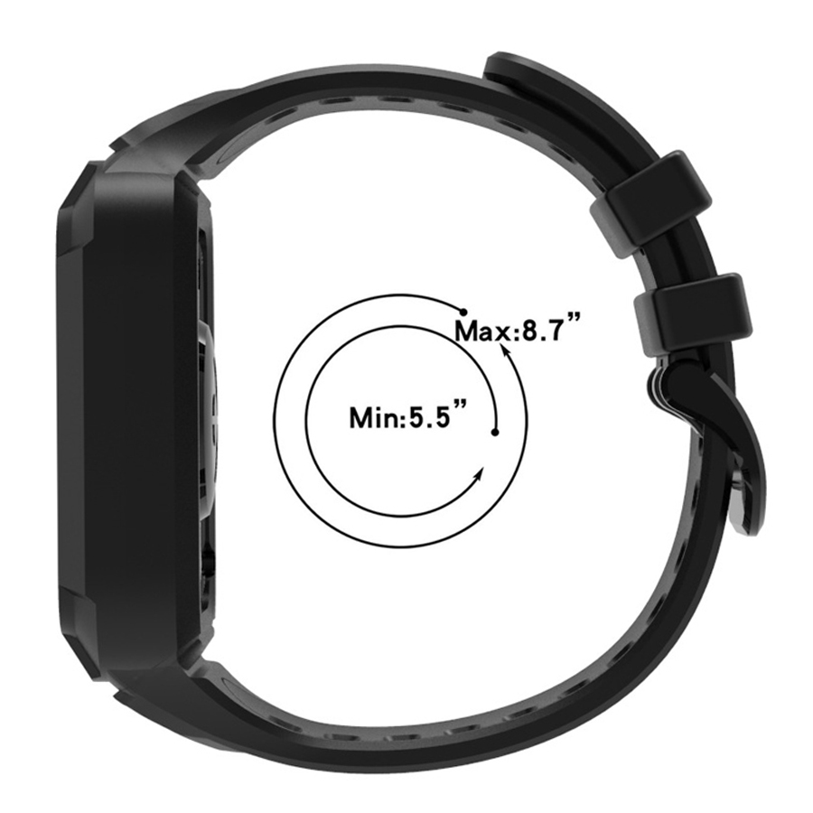 2-in-1 ストラップ + ケース Xiaomi Mi B - Xiaomi Smartwatch Accessories のレビューと価格