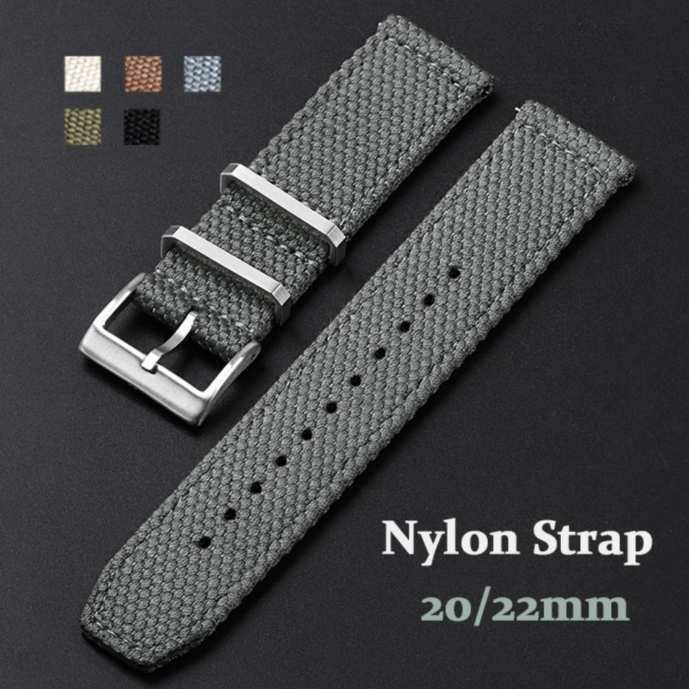 高品質ナイロン時計ストラップ 20 ミリメートル 22 ミリ - Nylon Nato Strap のレビューと価格