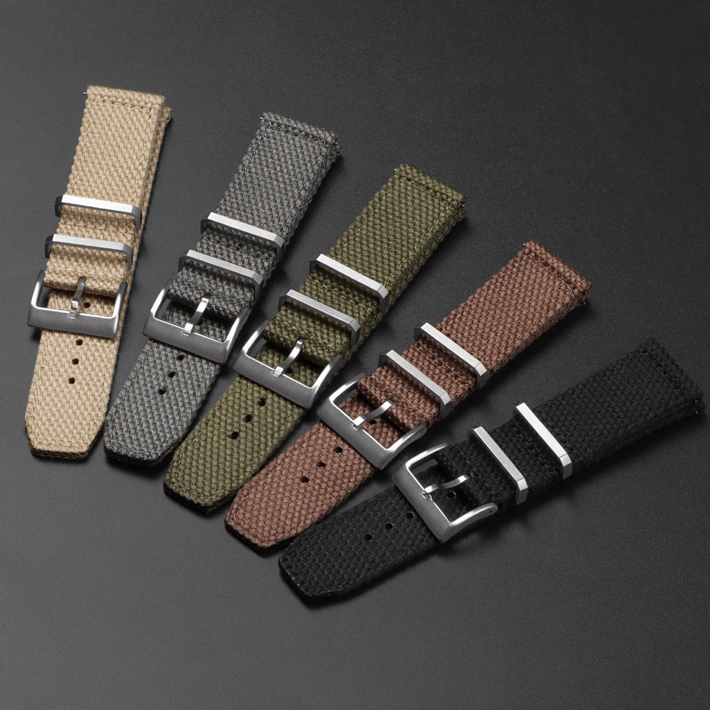 高品質ナイロン時計ストラップ 20 ミリメートル 22 ミリ - Nylon Nato Strap のレビューと価格