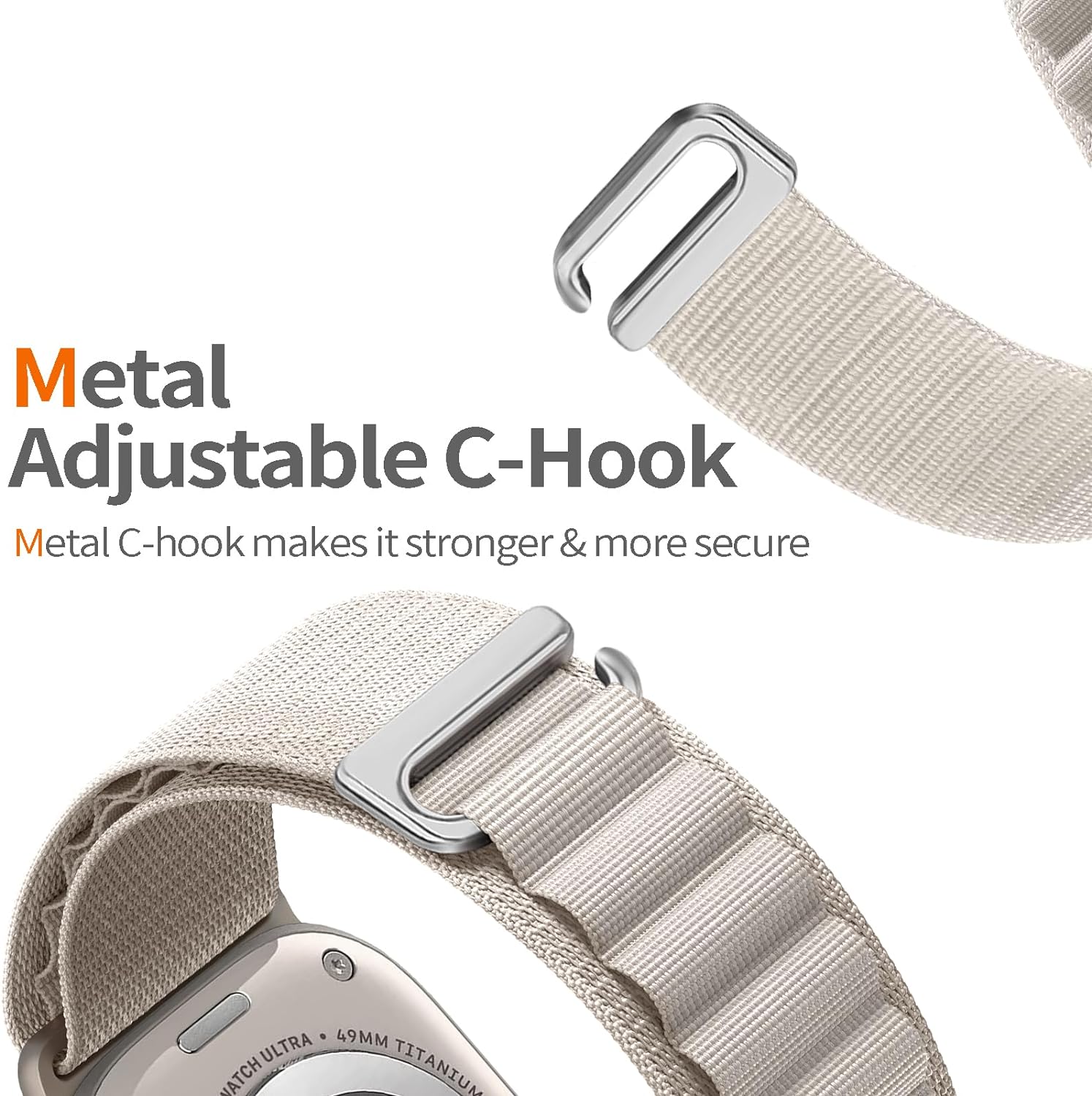 アルパインナイロンループストラップサムスンギャラクシーウォッ - Samsung Smartwatch Ultra Accessories のレビューと価格