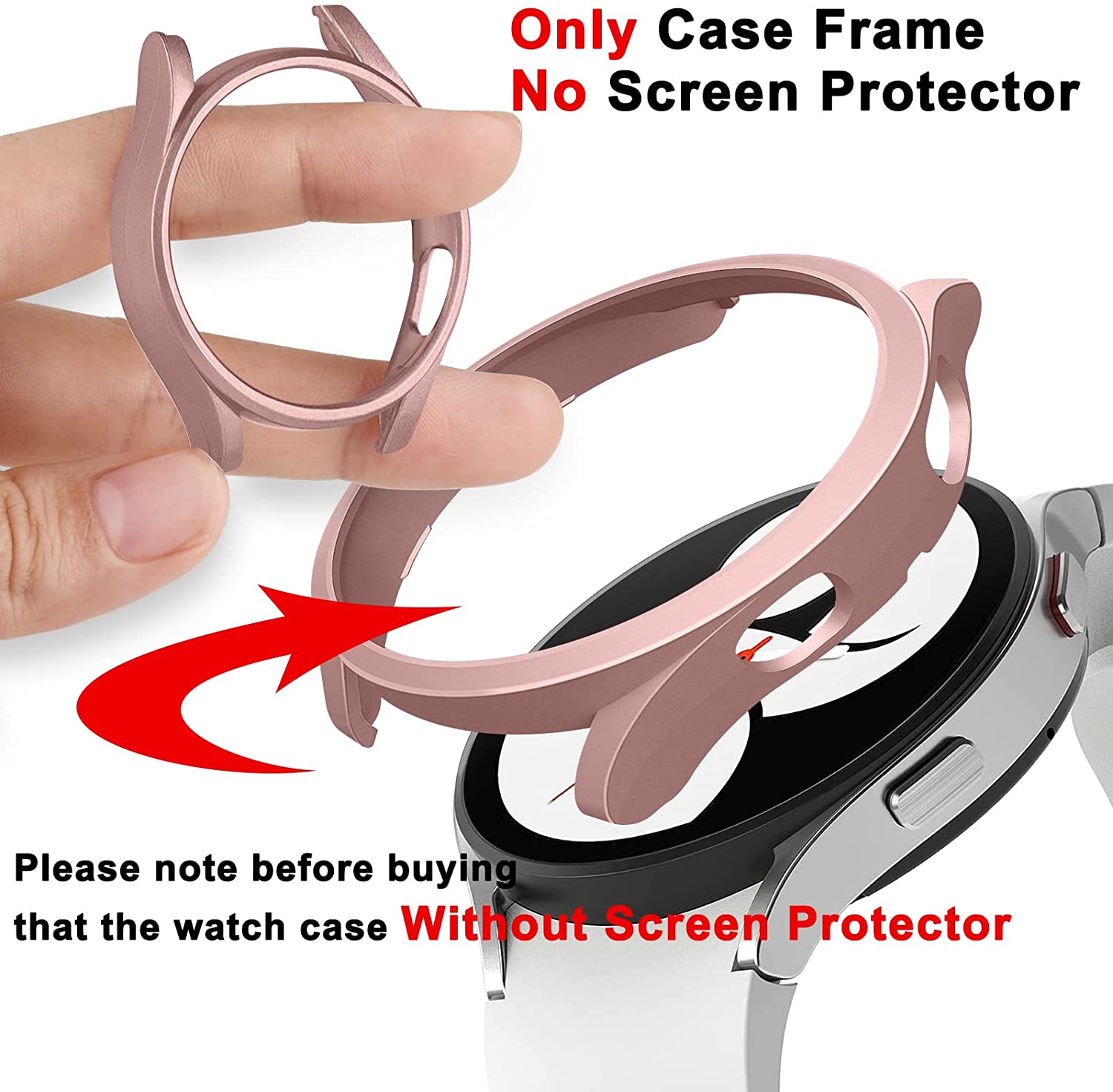 PC ケースサムスンギャラクシーウォッチ 4 ケース 40  - Samsung Smartwatch Accessories のレビューと価格