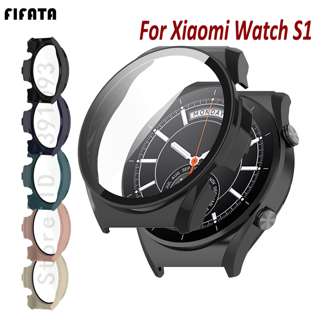 スクリーンガラスプロテクターケース Xiaomi Watch - Xiaomi Smartwatch Accessories のレビューと価格
