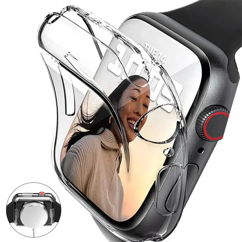 ソフト TPU スクリーンプロテクター Apple Watc - Smartwatch Case のレビューと価格