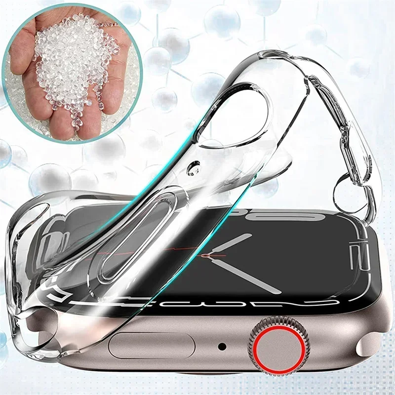 ソフト TPU スクリーンプロテクター Apple Watc - Smartwatch Case のレビューと価格