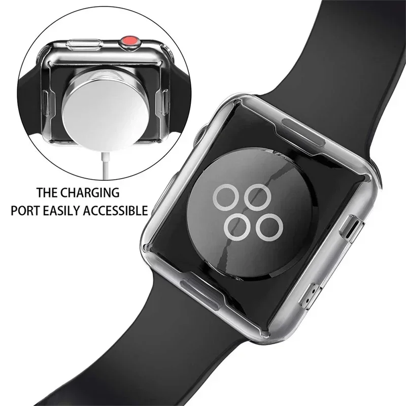 ソフト TPU スクリーンプロテクター Apple Watc - Smartwatch Case のレビューと価格