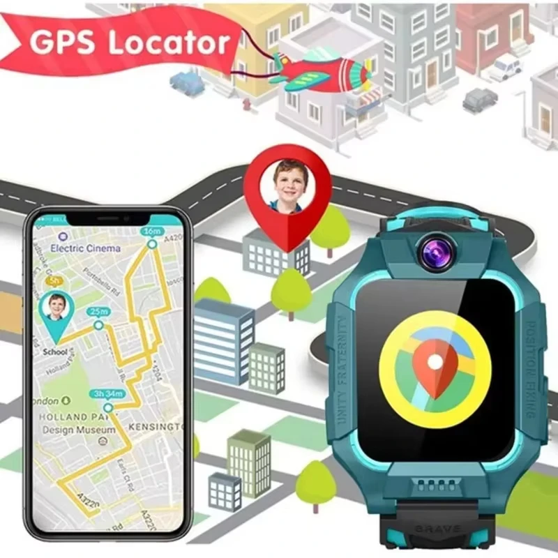 Sos-子供用SIMカード付きスマートウォッチ,防水スマート - Smartwatch Id のレビューと価格