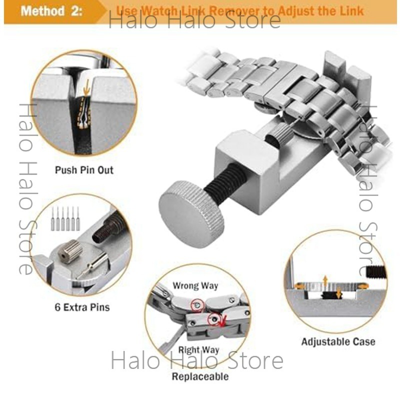 時計修理工具 ストラップ取り外し バックカバー開け替え 電池 - Tool Kit Strap Change のレビューと価格