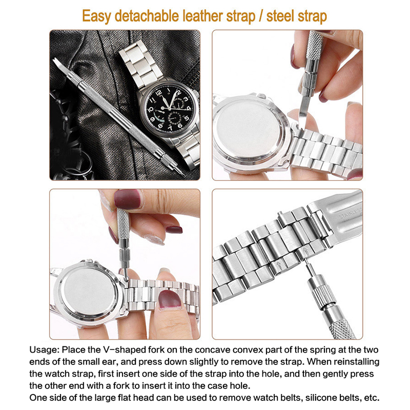 時計修理ツールセット スプリングバーリムーバー 時計ストラッ - Tool Kit Strap Change のレビューと価格