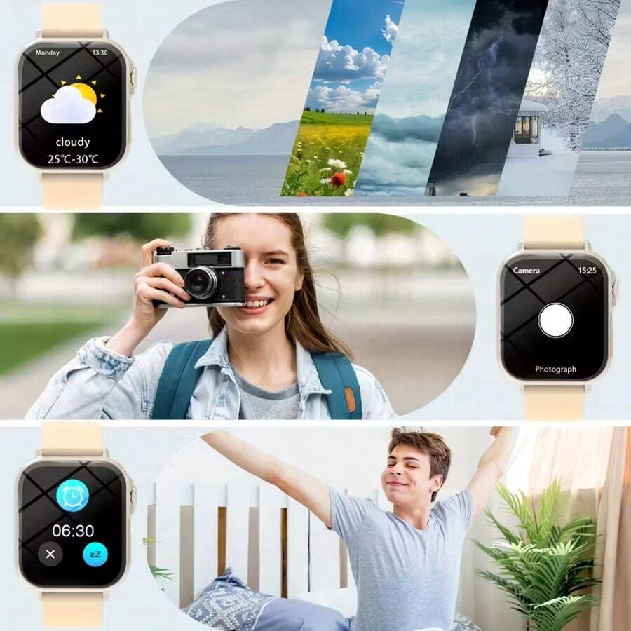 1個入り 2025年モデル スマートウォッチ フルタッチスク - Smartwatch Touch のレビューと価格