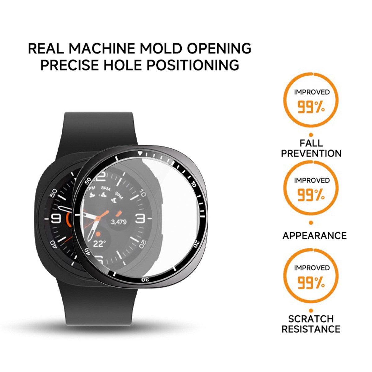 強化ガラス + PC カバー Samsung Galaxy  - Samsung Smartwatch Accessories のレビューと価格