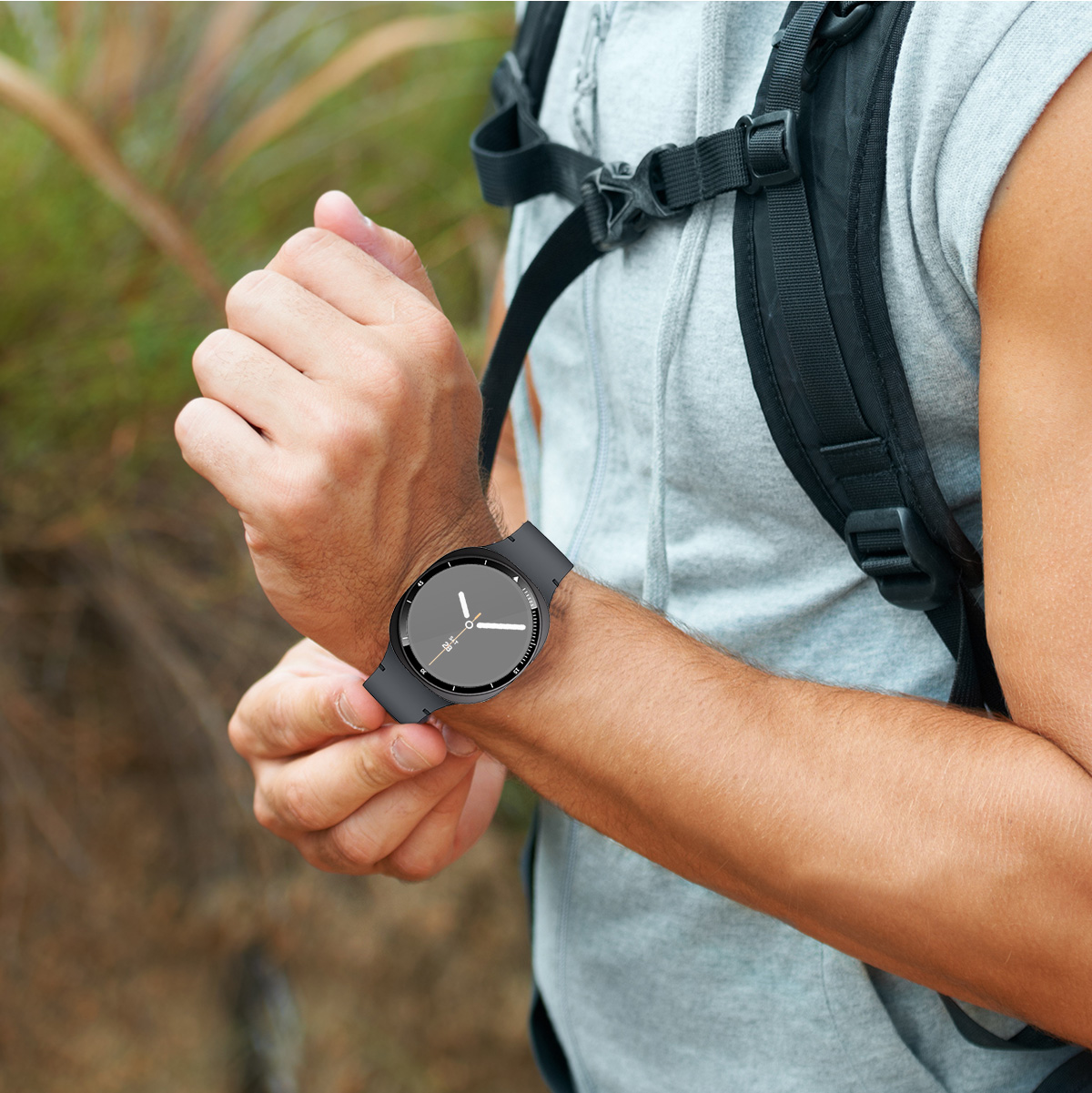 強化ガラス + PC カバー Samsung Galaxy  - Samsung Smartwatch Accessories のレビューと価格