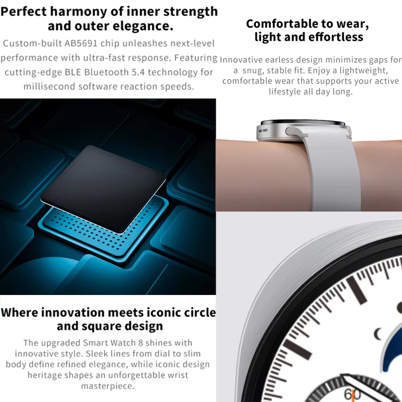 2026年ニュークラシック8 Max女性用スマートウォッチG - Smartwatch Nexus のレビューと価格