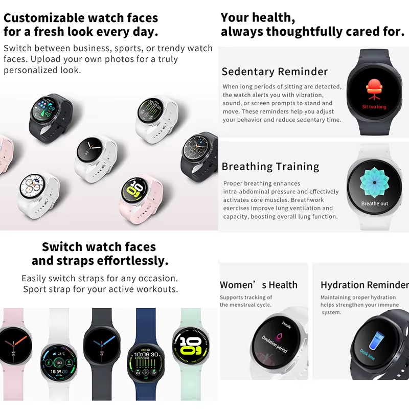 2026年ニュークラシック8 Max女性用スマートウォッチG - Smartwatch Nexus のレビューと価格