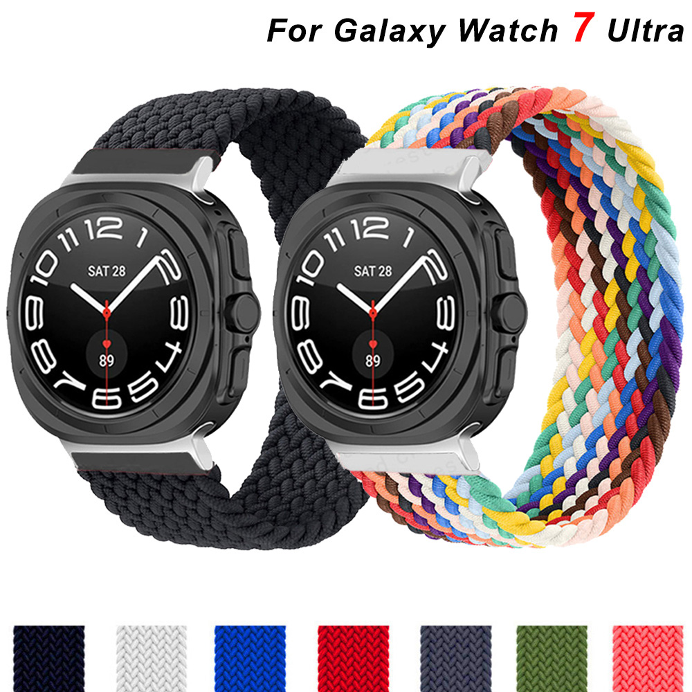 サムスンギャラクシーウォッチ用編組ソロループストラップ、ナイ - Solo Loop Strap のレビューと価格