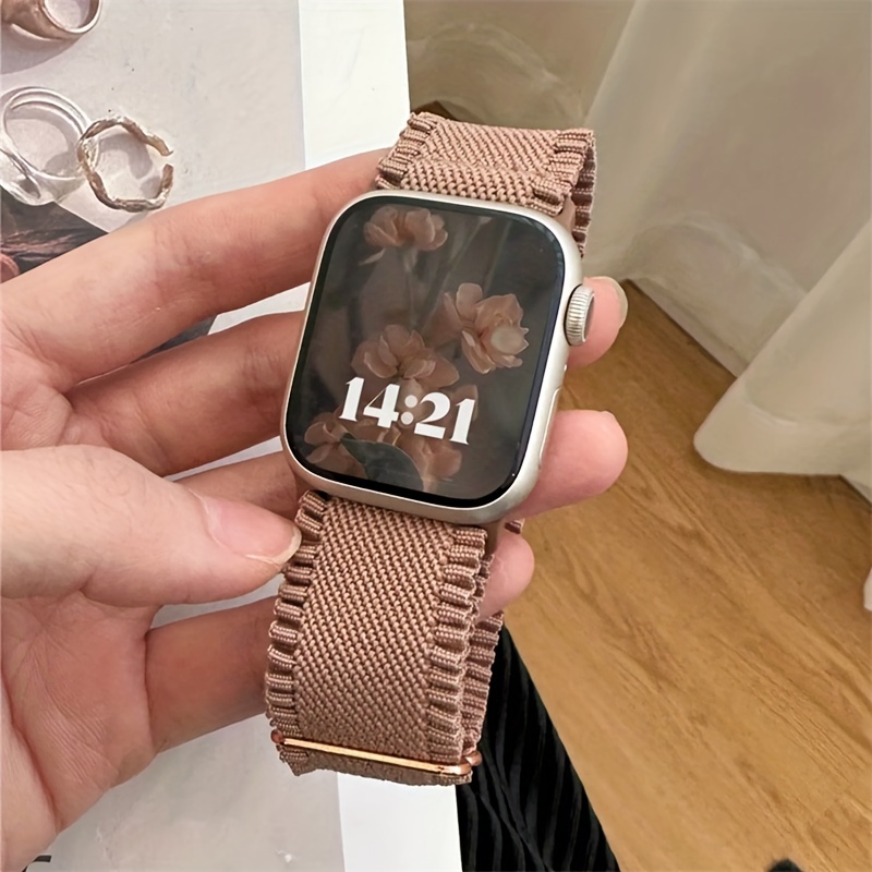 レースナイロン時計バンド Apple Watch 38mm  - Solo Loop Strap のレビューと価格