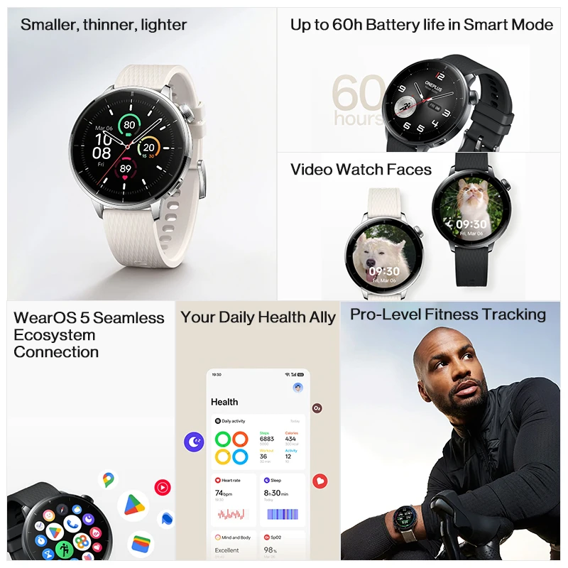 グローバル版 OnePlus Watch 3 43mm スマ - Smartwatch Nexus のレビューと価格