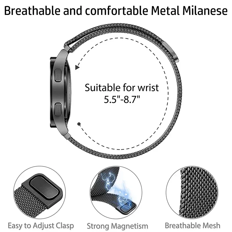 Apple Watch用ミラネーゼバックル,ウルトラ2,金属 - Smartwatch Watch Accessories For Women のレビューと価格