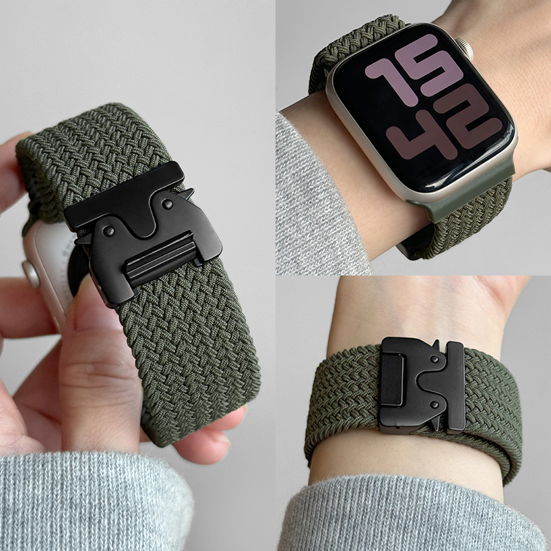 編組ソロループストラップ Apple Watch バンド 4 - Solo Loop Strap のレビューと価格