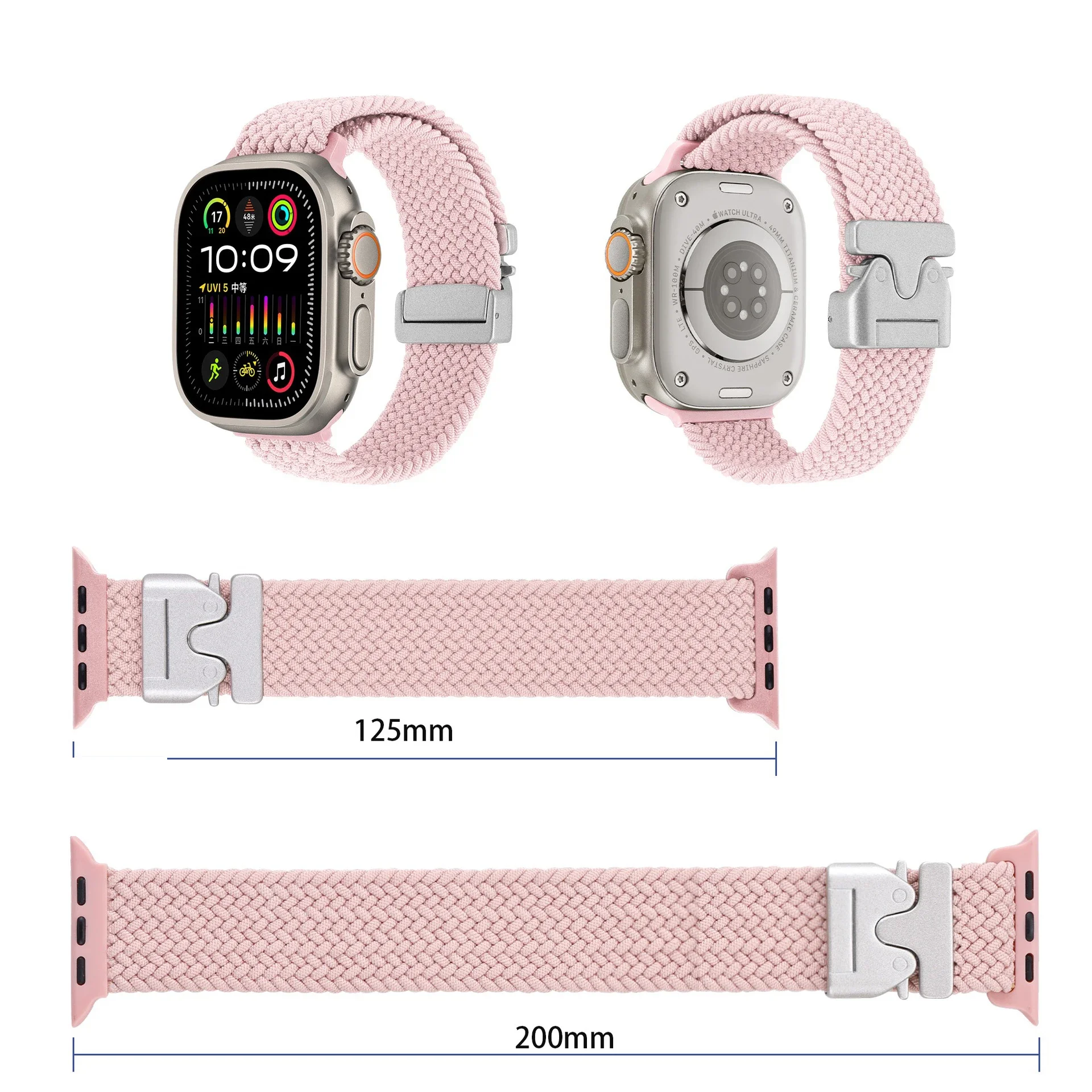 編組ソロループストラップ Apple Watch バンド 4 - Solo Loop Strap のレビューと価格