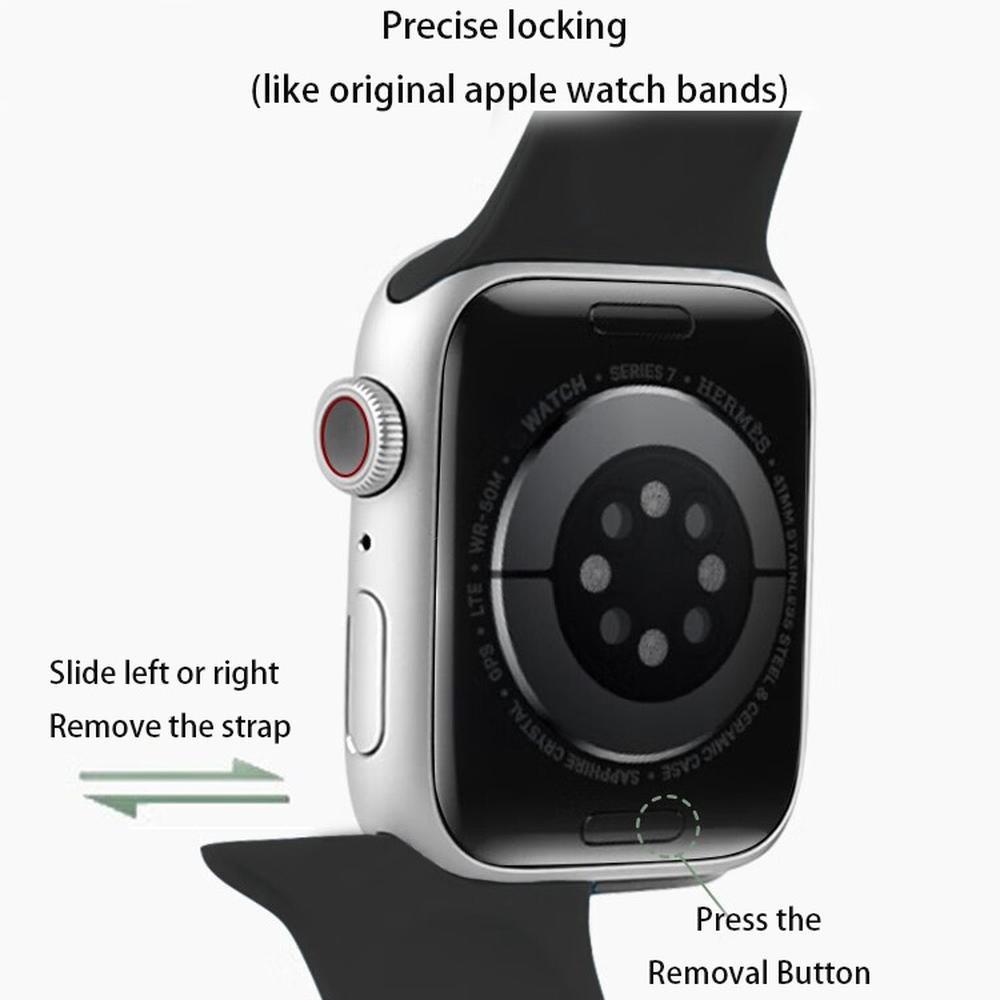 Apple Watch用シリコンストラップ,iwatchシリ - Solo Loop Strap のレビューと価格