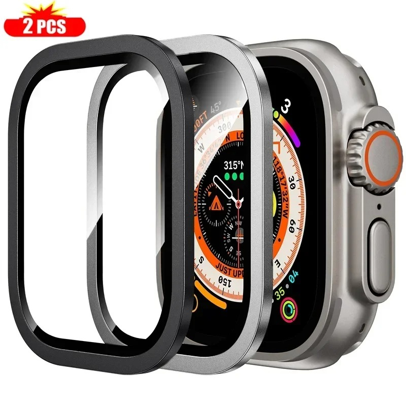 2 個の強化ガラス Apple Watch ウルトラ 49  - Smart Watch Accessories のレビューと価格