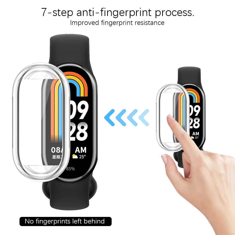 TPU 保護カバーシャオ mi mi バンド 8 9 ソフト - Xiaomi Smartwatch Accessories のレビューと価格