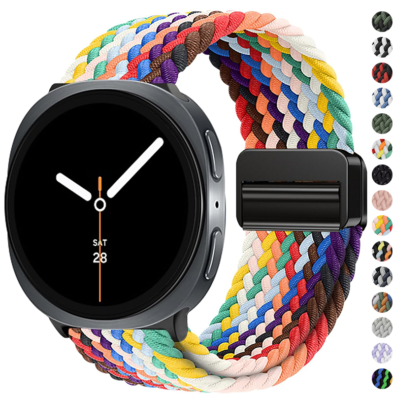 編組ソロループ Samsung Galaxy Watch 8 - Solo Loop Strap のレビューと価格