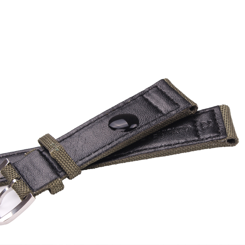ユニセックスバックル付き本革時計バンド,ピンバックルストラッ - Nylon Nato Strap のレビューと価格