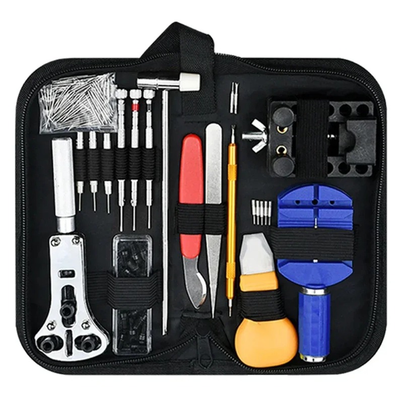 147ピース時計修理ツールセット、プロ用時計職人キット、電池 - Tool Kit Strap Change のレビューと価格