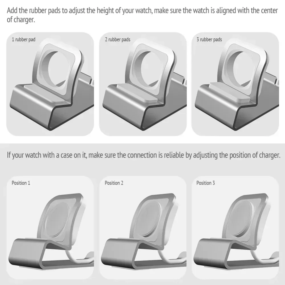 Apple Watch ドックステーション用充電スタンド ア - Watch Charging Dock のレビューと価格