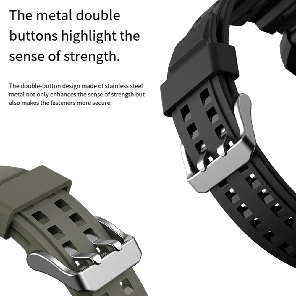 シリコーンストラップサムスンギャラクシー Watch8 シリ - Android Smartwatch Accessories のレビューと価格