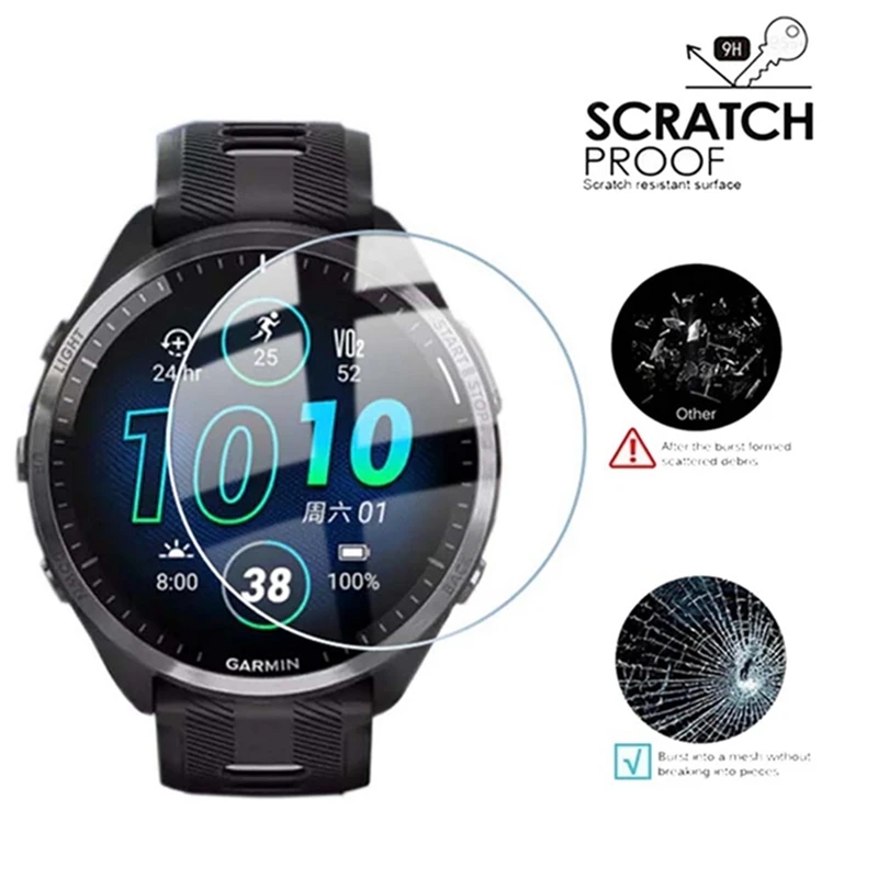 スマートウォッチアクセサリー強化ガラスフィルムスマートウォッ - Smart Watch Accessories のレビューと価格