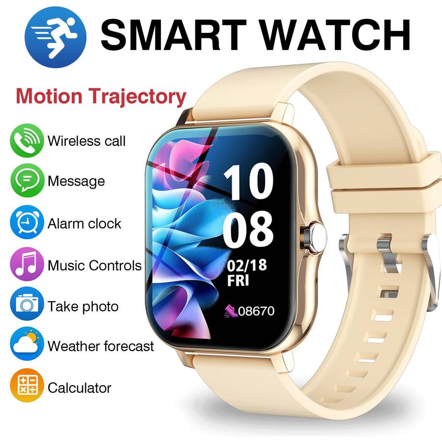 ワイヤレス通話機能付きスマートウォッチ - 通話応答/拒否、 - Smartwatch Touch のレビューと価格