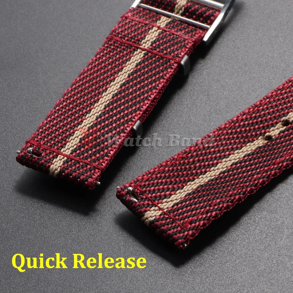 20 22 ミリメートルナイロンストラップチューダーオメガ時 - Nylon Nato Strap のレビューと価格