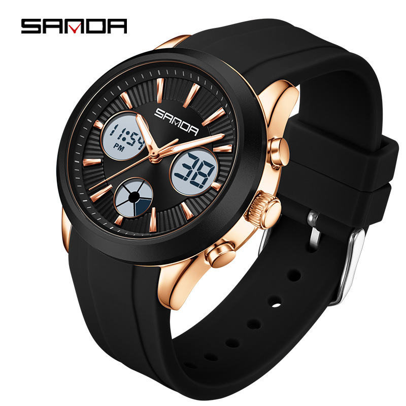 SANDA 電子時計 発光 3時間多機能スポーツウォッチ 学 - Smartwatch Nexus のレビューと価格