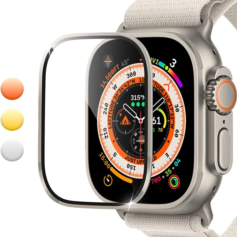 強化ガラスフィルム Apple Watch ウルトラ 49  - Smartwatch Case のレビューと価格