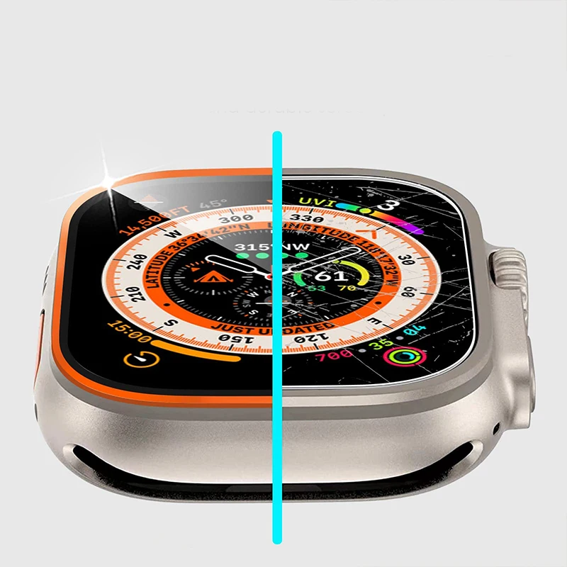 強化ガラスフィルム Apple Watch ウルトラ 49  - Smartwatch Case のレビューと価格
