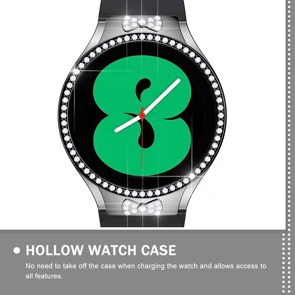時計ケース シャイニーグリッター PC 保護カバー 簡単取り - Smartwatch Case のレビューと価格